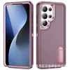Adecuado para Samsung S26Fe Funda Protectora a Prueba de Tres Elementos S25Ultra Soporte Invisible S24 Cubierta Protectora Anti-Caídas de Grado Militar