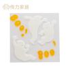Calcomanías de Gel para Ventana de Halloween Juguetes para Niños Gel Suministros para Vacaciones Calcomanías para Refrigerador Pared Lisa