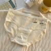7A Ropa Interior de Algodón para Bebé Algodón Puro Verano para Mujer Transpirable Amigable con la Piel Calzones para Niñas Calzones para Niñas