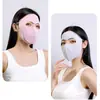 Ruiya [Modelo de Mascarilla de Sol con Soporte Suave de Nailon para Beber con Boca Abierta], Protección UV, Alto Valor Estético, Nueva Mascarilla Facial para el Sol