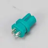 Conector de Sinal M8 Macho e Fêmea Mini Nylon Núcleo de Borracha Plug para Veículo Elétrico Plug de Aviação Conector à Prova d'Água M8
