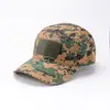 Visera de Protección Solar de Primavera Sombrero Transpirable para Exteriores Protección Solar Camuflaje Cp para Hombre Gorra de Béisbol Táctica con Velcro