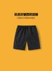 Shorts de traje para niños con cintura elástica antiarrugas azul marino pantalones de medio largo para niños pantalones negros uniforme escolar actuación