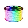 Fita de LED de Alta Tensão 220V Super Brilhante 2835 Flexível Dupla Fileira Linha Única RGB Tira de Luz Linear Decoração de Casa Interna e Externa