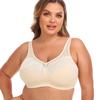 Fornecimento transfronteiriço de rendas de comércio exterior sutiã de tamanho grande Europa e Estados Unidos lingerie feminina sexy sem aros E-cup sutiã W210806