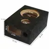 Caja Cuadrada Activa Vacía Recinto 5 pulgadas 6.5 pulgadas 8 pulgadas 10 pulgadas Altavoz Subwoofer Caja de Prueba Recinto Vacío Carcasa
