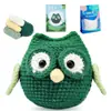 Paquete de Materiales de Crochet Más Vendido de Amazon Serie de Animales Hilo Worsted Crochet Regalo Navideño Juguete Video en Inglés