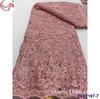 Saia Feminina Cheongsam Bordada com Osso Lantejoulas Borda de Carro Tecido de Renda de Rede Tecido de Renda com Lantejoulas para Noiva