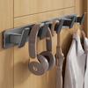 Ganchos Adhesivos de Almacenamiento para Pared de Cocina y Baño Sin Perforaciones, Ganchos de Pared para Baño para Colgar Ropa, Ganchos de Puerta Multifuncionales