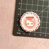 Encaje Gato Plato Dibujos Animados DIY Resina Accesorios Joyería Pegamento de Crema Pasador Hebilla de Zapato Llavero Colgante Accesorios