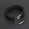 Hebilla de herradura nueva joyería transfronteriza europea y americana pulsera tejida a mano pulsera de cuerda de paraguas camuflaje para exteriores cuerda de mano para hombres y mujeres