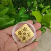 Adesivo de Telefone Dourado Ouro Puro Folha de Ouro 999 Adesivo Dia a Dia Fique Rico Dia a Dia Deus da Riqueza Dourado Adesivo Traseiro de Telefone Presente de Aniversário