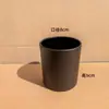 Taza de Vidrio Grueso Estilo Escandinavo para Velas Transparente Vacía Redonda para Velas Aromáticas Fondo Grueso Recipiente para Velas de Aromaterapia DIY