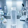 Botella de boca ancha de PP, botella sellada resistente a altas temperaturas, botella para reactivos, botella dispensadora, botella de plástico para polvo de laboratorio con escala, botella de plástico