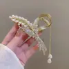 Grampo de Cabelo Rosa Artístico Retrô Primavera 2025 Metal Galvanizado Estilo Chinês Clipe de Tubarão Acessório de Cabelo Yiwu