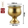 Latão para Copo para água Copo Copo de Buda fabricantes atacado Suprimentos de Buda para xícara de chá Copo de vinho Guan Gong Copo de tributo antigo de Buda pequeno