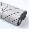 Pegatinas de pared decorativas con imitación de madera autoadhesivas, pegatinas de pared con rejilla de ranura ultra 3D, decoración de pared impermeable, pegatinas de pared para fondo de TV