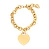 Pulseira Europeia e Americana Novo Amor em Aço Titânio Feminina Polimento Espelhado Gravação Design de Nicho da Moda Pulseira de Aço Inoxidável