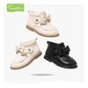 Zapatos de Algodón Snafy para Niños Botas de Algodón de Caña Baja para Niñas Invierno 2025 Nuevas Botas de Princesa Lolita con Forro Polar