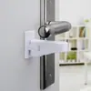 Cerradura de seguridad para bebés para evitar que los niños abran puertas, cerradura de manija de puerta antirrobo sin taladro, pestillo de puerta a prueba de mascotas