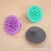 Escova de Shampoo Silicone Tudo-em-Um Transfronteiriça Amazon Profissional Cabeça de Limpeza do Couro Cabeludo Pente Massageador Uso Duplo Seco e Úmido Escova de Shampoo