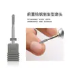 Broca de Tungstênio de Alta Qualidade Estilo Russo para Nail Art, Usada para Remover Esmalte, Lixar e Remover Cutículas, Acessórios para Máquina de Lixar de Pré-Processamento