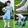 Sapatos de Futebol Infantil de Velcro Novos de Primavera e Verão para Crianças de Meia-Idade e Mais Velhas, Meninos e Meninas, Tênis de Treino para Competição Estudantil