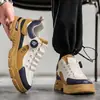 Botines estilo Martin para hombre, nuevos zapatos casuales vintage de estilo británico para hombre, zapatos de trabajo resistentes al desgaste, calzado para trabajo al aire libre para hombre