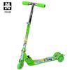Yijia Fabricante Atacado Dobrável com Freio Amortecedor Roda Flash Scooter Infantil de Três Rodas 6101 Roda Flash Leve