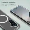 Adecuado para la funda del teléfono Samsung Z Fold 7 con atracción magnética, transparencia, delgadez y compatibilidad con la piel LeReach