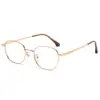 Óculos estilo universitário, artísticos, de armação redonda pequena para mulheres, retrô e modernos, com lentes de bloqueio de luz azul, confortáveis e versáteis, adequados para miopia