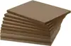 Fornecimento de material de bloco de espuma marrom 12 polegadas x 9 polegadas 13 mm de espessura