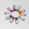 Pen drive atacado gravação de logotipo USB empresa exposição de negócios giratório presente Pen drive 16g leilão atacado 32g