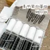 Papel de transferencia para arte de uñas estilo Bella encaje blanco y negro cielo estrellado pegatinas calcomanías estilo ins set duradero al por mayor