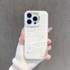 Funda de Dragón Line Art Linda para Apple 17Pro, Adorable Funda para Teléfono iPhone 16Promax, Divertida 15Plus, 14