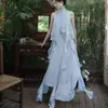 Atuendo de principios de verano 2026: Vestido Largo Estilo Resort Francés con Volantes, Dobladillo Irregular, Elegante Vestido de Cuello Halter