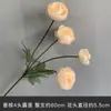 Flores Artificiales de Seda Color Champán para Arreglos Florales, Decoraciones de Pasillo, Arcos, Flores para Techo de Salón de Bodas y Decoraciones de Boda