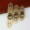 Muebles Clásicos Chinos Ming y Qing Antiguo Manijas de Cobre Puro Gabinete Estantería Tirador de Puerta de Gabinete Anillo Tirador de Ventana Retro Manija Completamente de Cobre