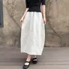 Saia Feminina Estilo Workwear para Primavera/Verão com Design Único, Secagem Rápida, Cintura Alta, Cobre o Quadril, Emagrecedora, Linha A, Comprimento Médio, Estampa Floral