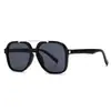 Óculos de Sol Aviador com Lentes Duplas Retro Europeus e Americanos Populares Transfronteiriços, Óculos de Sol Masculinos de Alta Qualidade, Óculos de Sol Femininos com Proteção UV