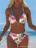 Bikini Sexy de Dos Piezas Transfronterizo Europeo y Americano Nuevo de Verano 2027 Traje de Baño de Moda para Mujer Ropa de Baño para Vacaciones en la Playa Mujer