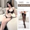 Lingerie sexy com perspectiva de três pontos, barriga de malha, sutiã com gravata borboleta para boate, tentação