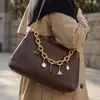 Europeo y Americano Nicho Lujo Ligero Zircón de Color Colgante con Cierre de Langosta Desmontable Acero Inoxidable DIY Cadena para Bolsos Accesorios de Pulsera