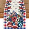Camino de Mesa de Venta Caliente para el Día de la Independencia, Mantel Decorativo del 250 Aniversario Americano, Decoración del Hogar, Mesa de Café de Sala de Estar, Mantel para Mesa de Cocina