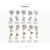 Joyería para uñas diamante mayoreo Super Flash fondo puntiagudo pila diamante cadena borla Diamante de cristal corazón torcido cuadrado gordo caramelo roca Copo de nieve Bola de Diamante