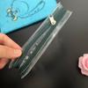 Bolsa Cosmética de PVC, Bolsa de Gel Esmerilado, Bolsa de Embalaje Colorida para Artículos de Aseo, Bolsa Translúcida Estéreo con Cierre Ziplock