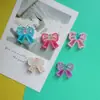 Parche Transparente de Hielo con Lazo Accesorios de Resina Funda para Teléfono Celular Tocado Diadema Pinza para Bolsas Broche Accesorios de Joyería DIY