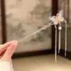 Nuevo Pasador de Aleación con Borla Estilo Chino para Mujer, Pasador de Gama Alta de Nicho, Pasador Versátil de Estilo Antiguo para Accesorios de Peinado Cheongsam y Hanfu