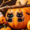 Novo chaveiro de esqueleto para festa de Halloween transfronteiriça da Amazon, acessórios e decorações de fantasma de abóbora