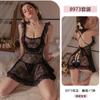 Yiabout Tentación Sexy de Encaje Camisón Sling Perspectiva para Mujer Ropa Interior Sexy Abertura Trasera Espalda Hermosa Pijama que No se Quita 8973